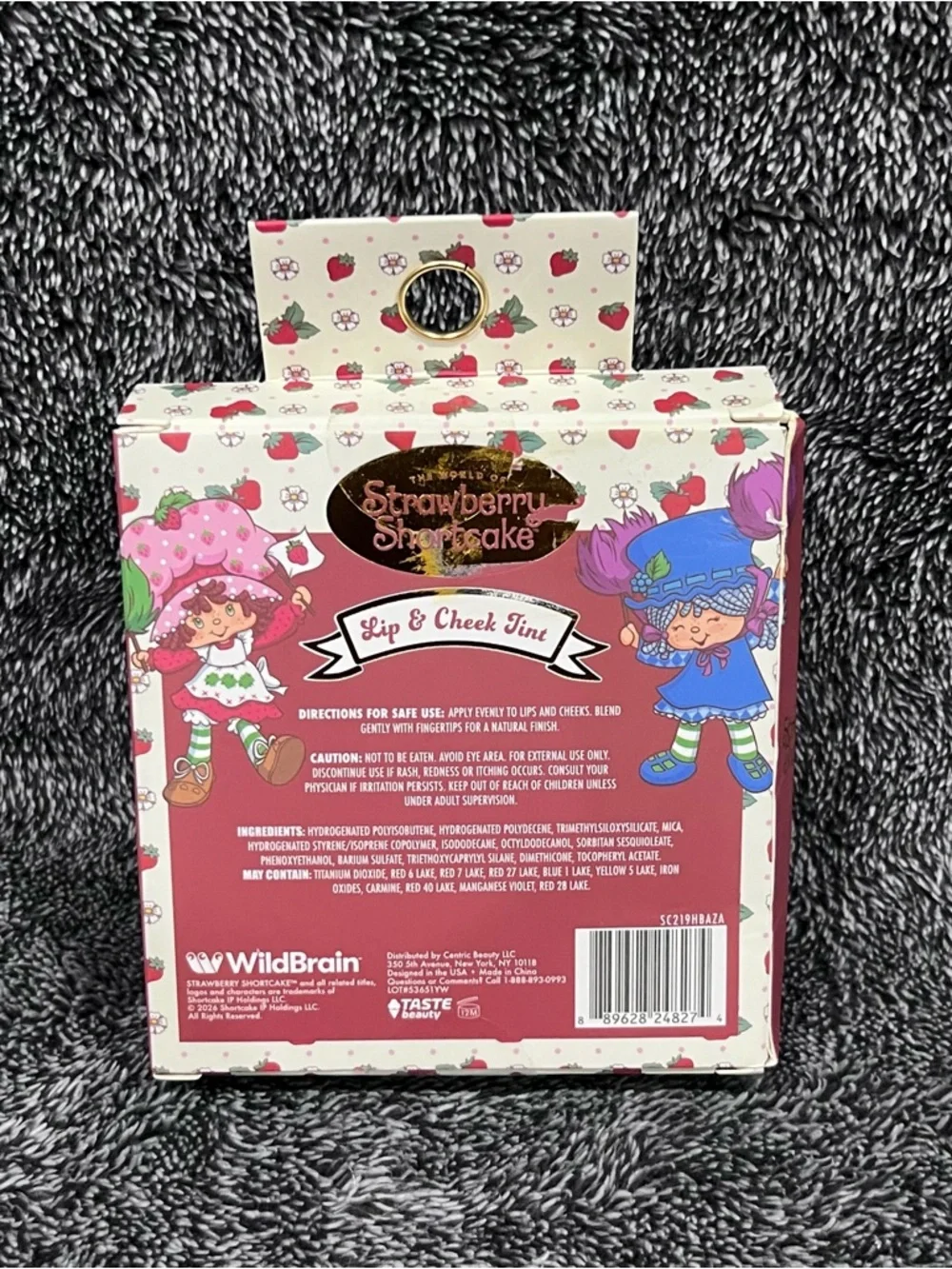 Strawberry Shortcake lip and cheek tint set